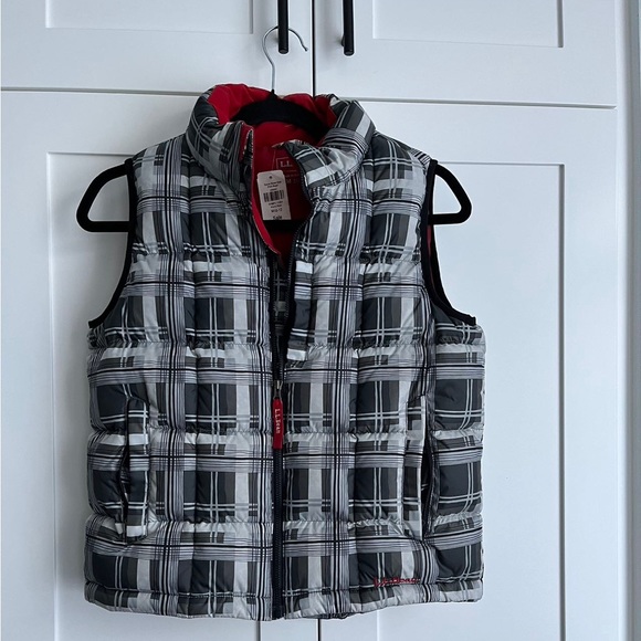 Kids L.L Bean plaid vest - Picture 1 of 4